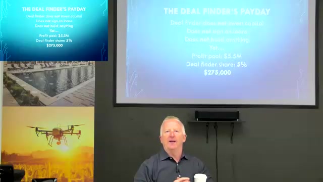 THE DEAL FINDER'S PAYDAY